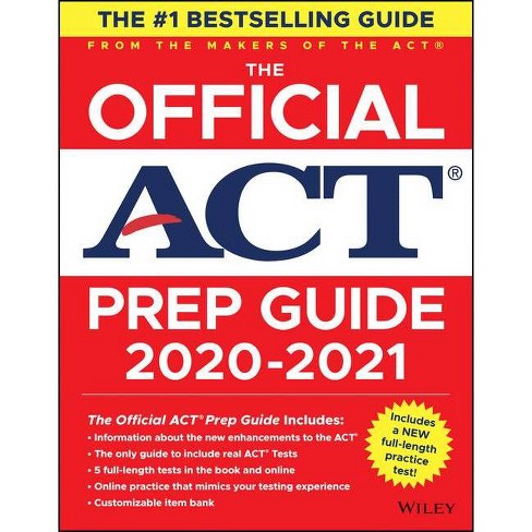 Best Act Prep Book 2021 The Official ACT Prep Guide 2020   2021, (Book + 5 Practice Tests 