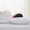 Peace Nest Set of 2 Soft Goose Feather Bed Pillows with Quilted Design - 3 of 4
