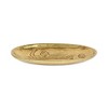 Cheung's Roven Cara Golden Cast Iron Abstract Face Dish - 4 of 4