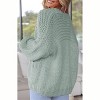 Clearlove Women's Cardigan Soft Pocketed Long Sleeves Casual Knitted Open Front Cardigans Lightweight Sweaters - 3 of 4