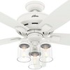 52" Bennett 3-Light Ceiling Fan with Remote (Includes LED Light Bulb) - Hunter Fan - 4 of 4