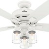 52" Bennett 3-Light Ceiling Fan with Remote (Includes LED Light Bulb) - Hunter Fan - image 4 of 4