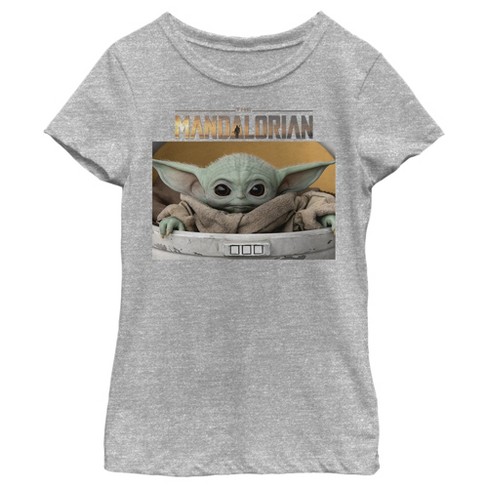 Girl's Star Wars: The Mandalorian The Child Bassinet T-shirt : Target