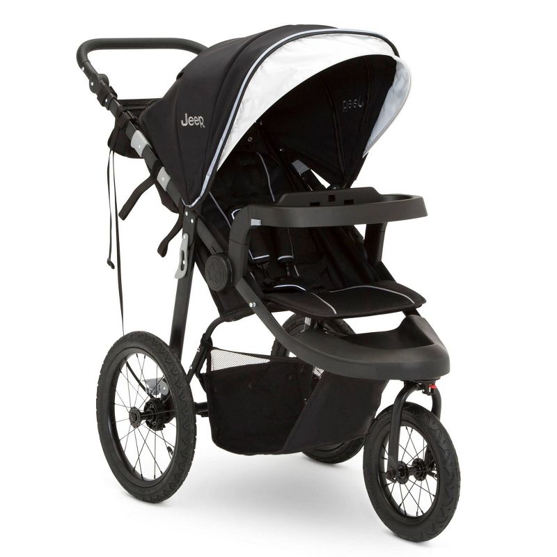 Jeep Hydro Sport Plus Jogger by Delta Children - Includes Car Seat Adapter - Black, 1 of 18