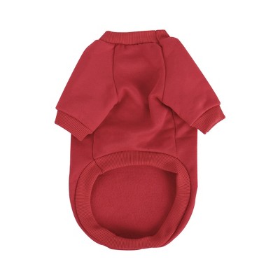 Unique Bargains Cotton Fleece Warm Comfortable Pet Hooded Sweatshirt