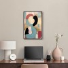 Art Remedy Glam Brooch of Gold Contemporary Shapes Abstract Wall Art Framed - 2 of 4