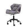 NicBex Adjustable Office Chair with Sturdy Metal Base,Comfort Computer Chair,Swivel Upholstered Desk Chair for Adult, Student - 3 of 4