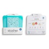 stasher Premium Silicone Reusable Food Storage Sandwich Bag - Mystery Color - 4 of 4