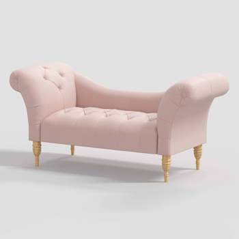 Donna Tufted Chaise Lounge Velvet - Threshold™