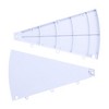 WinSpin 6 Pcs Prize Wheel Panels Dry Erase White for 24" Modular Prize Wheel - 2 of 4