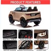 12V Kids Ride On Car with Remote Control, LED Lights, Music, 3 Speeds, Licensed Land Rover Velar Ride On Toy for Toddlers Ages 3+ - 2 of 4