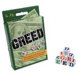 TDC Games Greed Dice Game - Great for Party Favors, Family Games, Stocking Stuffer, Travel Games, and Camping Games, Dice Games for Adults, Fun Games