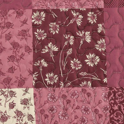 burgundy multi