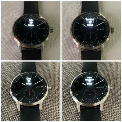 Withings ScanWatch (42 mm / Noir) - Montre connectée - Garantie 3