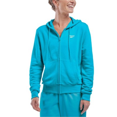 Reebok Womens Solid Hoodie Sweatshirt