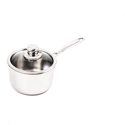 Swiss Diamond Premium Clad 5-lagiges Edelstahl-Kochgeschirr-Set – 6-teilig, Induktionsgeeignet & Ofenfest