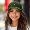Dalix Lil Matcha Embroidered Cotton Summer Outdoor Baseball Cap Dad Hat Womens - 3 of 4