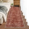 Machine Washable Modern Area Rug Geometric Distressed Non Slip Stain Resistant Non Shedding Pet Friendly Rugs for Living room Bedroom Kitchen - 2 of 4