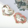 Unique Bargains Halloween Christmas Hair Clip 2 Pcs - 3 of 4