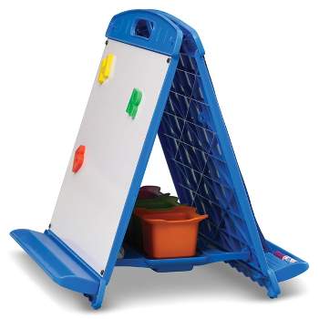 Copernicus Tabletop Easel with Dry Erase Boards, Pocket Chart & Storage Tubs