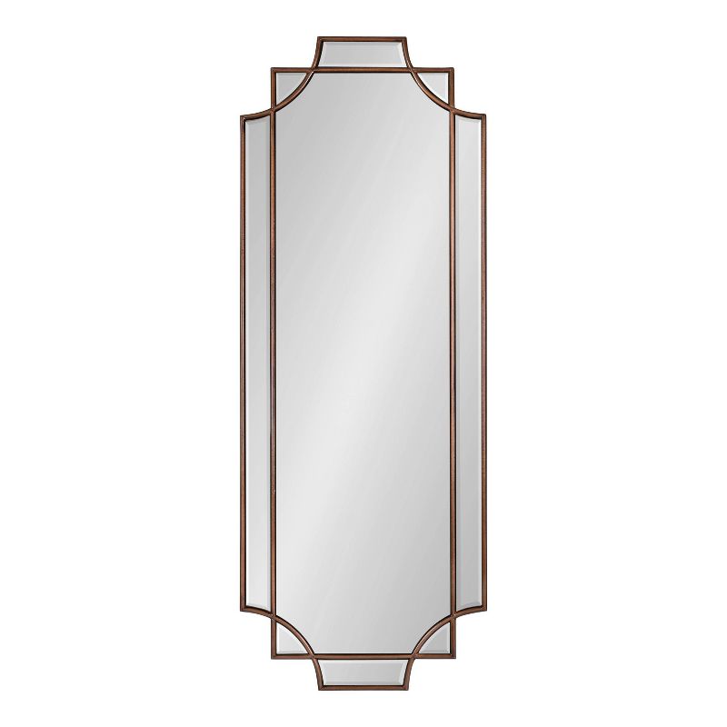 16&#34; x 42&#34; Minuette Decorative Framed Wall Mirror Bronze - Kate &#38; Laurel All Things Decor, 2 of 8