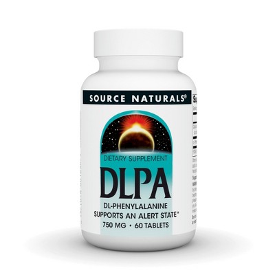 DLPA 750mg by Source Naturals, Inc.  -  60 Tablet