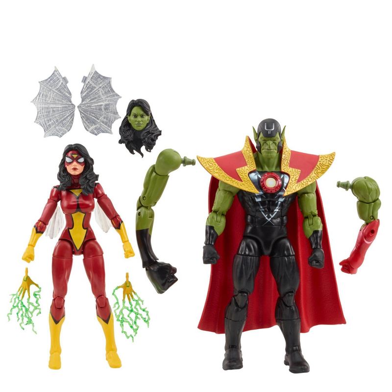 Marvel Avengers Legends Skrull Queen and Super-Skrull Action Figure Set - 2pk, 1 of 13