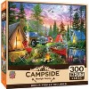 MasterPieces 300 Piece EZ Grip Jigsaw Puzzle - Moonlight Camping - Large Pieces Family Game - 2 of 4