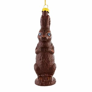 Cody Foster 4.75 In Chocolate Rabbit Easter Bunny Tree Ornaments - 1 of 4