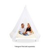 Hangout Pod Sheer Mosquito Net for Hangout Pod White: Zippered, Insect-Resistant, No Assembly Required - 3 of 4