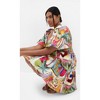 Women's Plus Size Simona Print Puff Sleeve Mini Dress - multi | CITY CHIC - 4 of 4