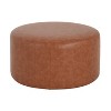 Christopher Knight Home Olias Modern Round Versatile Ottoman - 4 of 4