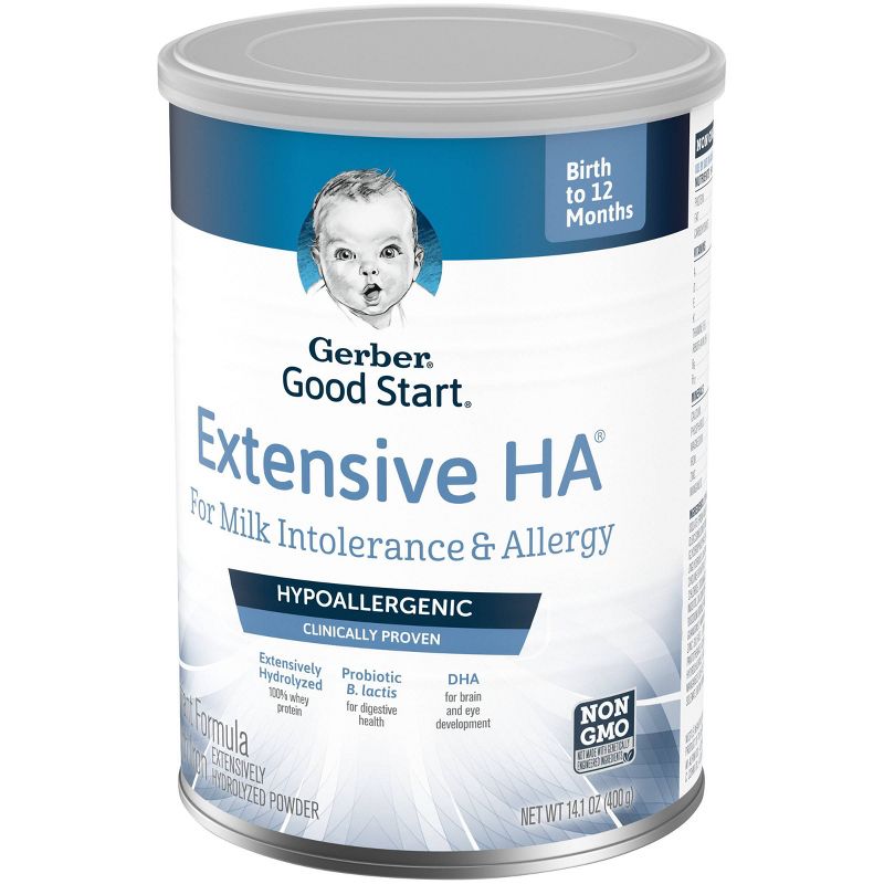 Gerber Extensive HA Hypoallergenic Powder Infant Formula - 14.1oz, 5 of 9