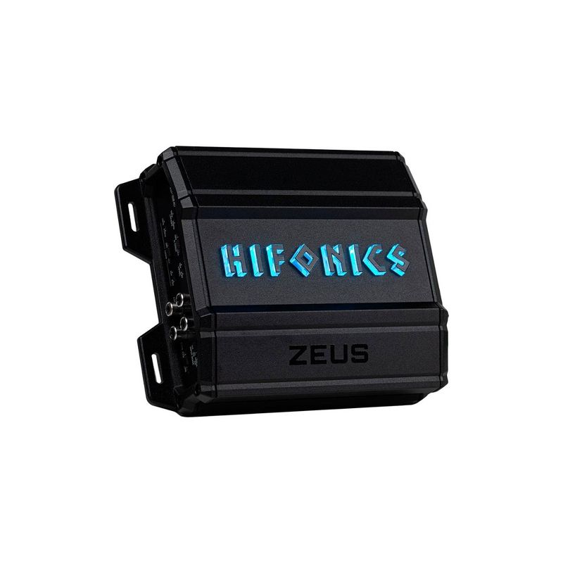 Hifonics Zeus Delta 750 Watt Compact 4 Channel Nickel Plated Mobile Car Audio Amplifier with Auto Turn On Feature, ZD-750.4D, Black, 1 of 7