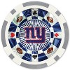 MasterPieces Casino Style 20 Piece 11.5 Gram Poker Chip Set NFL New York Giants Silver Edition - 3 of 3