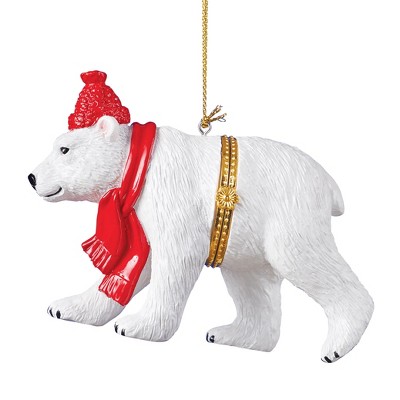 Collections Etc Hand-Painted Joyful Animals Trinket Ornament