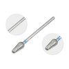 Unique Bargains Emery Nail Drill Bits Set for Acrylic Nails 3/32 Inch Nail Art Tools 44.3mm Length Blue 10Pcs - 3 of 4