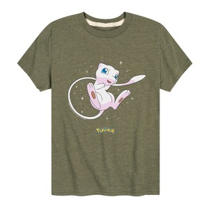 Boys' - Pokémon - Starry Mew Short Sleeve Graphic T-Shirt - 1 of 4