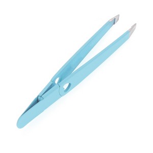 Unique Bargains Portable Heart Style Eyebrow Tweezer 1 Pc - 1 of 3