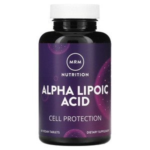 MRM Nutrition Alpha Lipoic Acid, 60 Vegan Tablets (300 mg per Tablet) - 1 of 4