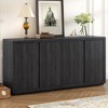 NicBex Modern 4 Doors Sideboard Buffet Cabinet Large Capacity Kitchen Cabinet - 4 of 4