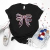 Simply Sage Market Patriotic Layered Bow Short Sleeve Tee - 3 of 4