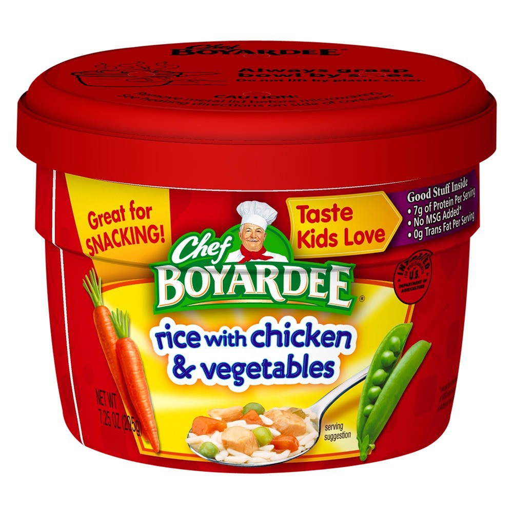 UPC 064144047482 product image for Chef Boyardee Rice with Chicken & Vegetables Cup 7.25 oz | upcitemdb.com