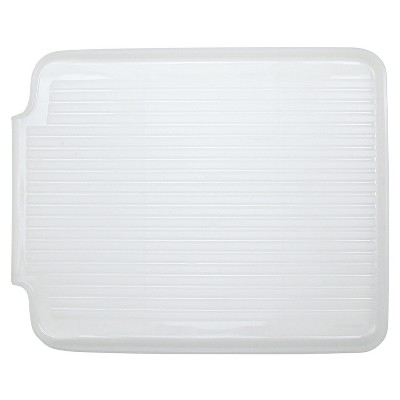 White Foldable Plastic Drain Tray with Lip