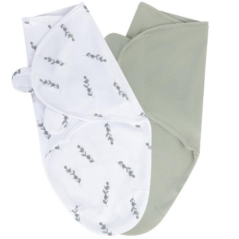 Brushed Adjustable Baby Swaddles 0-3 Months, Swaddle for Newborn