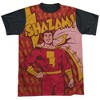Men's Dc Shazam Bolts Short Sleeve Costume T-Shirt - 2 of 4