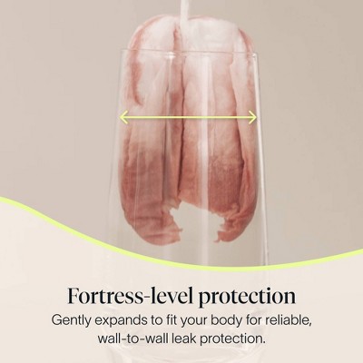 Cora Organic Applicator Free Regular/Super/Super Plus Tampons - 32ct