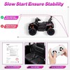 Ride on Car, 12V Kids Ride On Car Truck, Remote Control, Spring Suspension, Storage, Safety Belt,Kids 4 Wheeler Truck - 3 of 4
