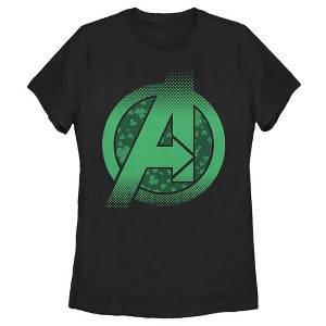 Women's Marvel St. Patrick's Day Avengers' Logo T-Shirt - 1 of 4