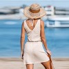 Women's Breezy Beachwear Elastic Waist Knit Cover Up Dress - Cupshe - 3 of 4